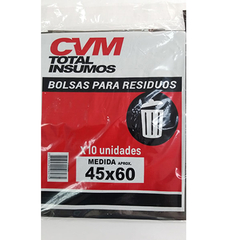 CVM Bolsa de residuo 45x60 x10un