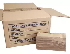 Caja de intercaladas beige