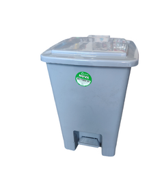 Cesto residuo c/tapa a pedal 15lt