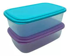 Combo x2 Taper Hermético rectangular 1.5l.