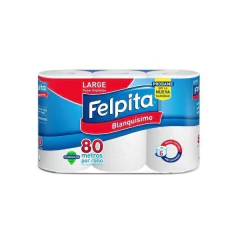Felpita papel higiénico 6x80mt - comprar online
