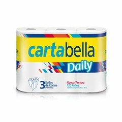 Cartabella rollo de cocina x3un. Doble hoja - comprar online