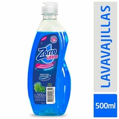 Zorro ultra detergente x500ml menta y algas