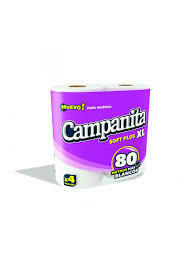 Campanita Papel higiénico 4x80 - comprar online