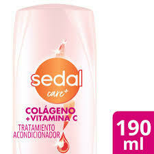 SEDAL ACONDICIONADOR COLAGENO Y VITAMINA A 190ML