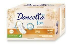 DONCELLA INCONTINENCIA FEM MAXI X10U