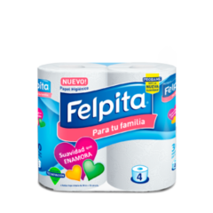 Felpita papel higiénico 4x30mt - comprar online