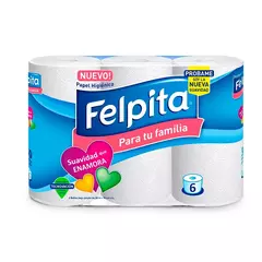 Felpita papel higiénico 6x30mt - comprar online