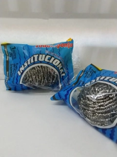 Romyl Esponja institucional de acero 30g
