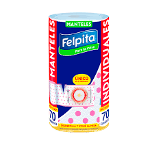 FELPITA INDIVIDUALES 70 PAÑOS - comprar online