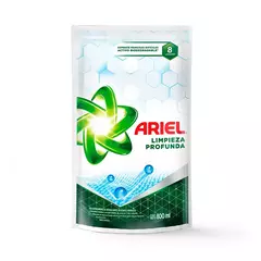 ARIEL JABON LIQUIDO LIMPIEZA PROFUNDA X800ML
