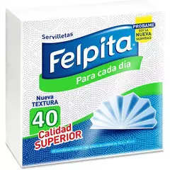 FELPITA SERVILLETA 40 PAÑOS