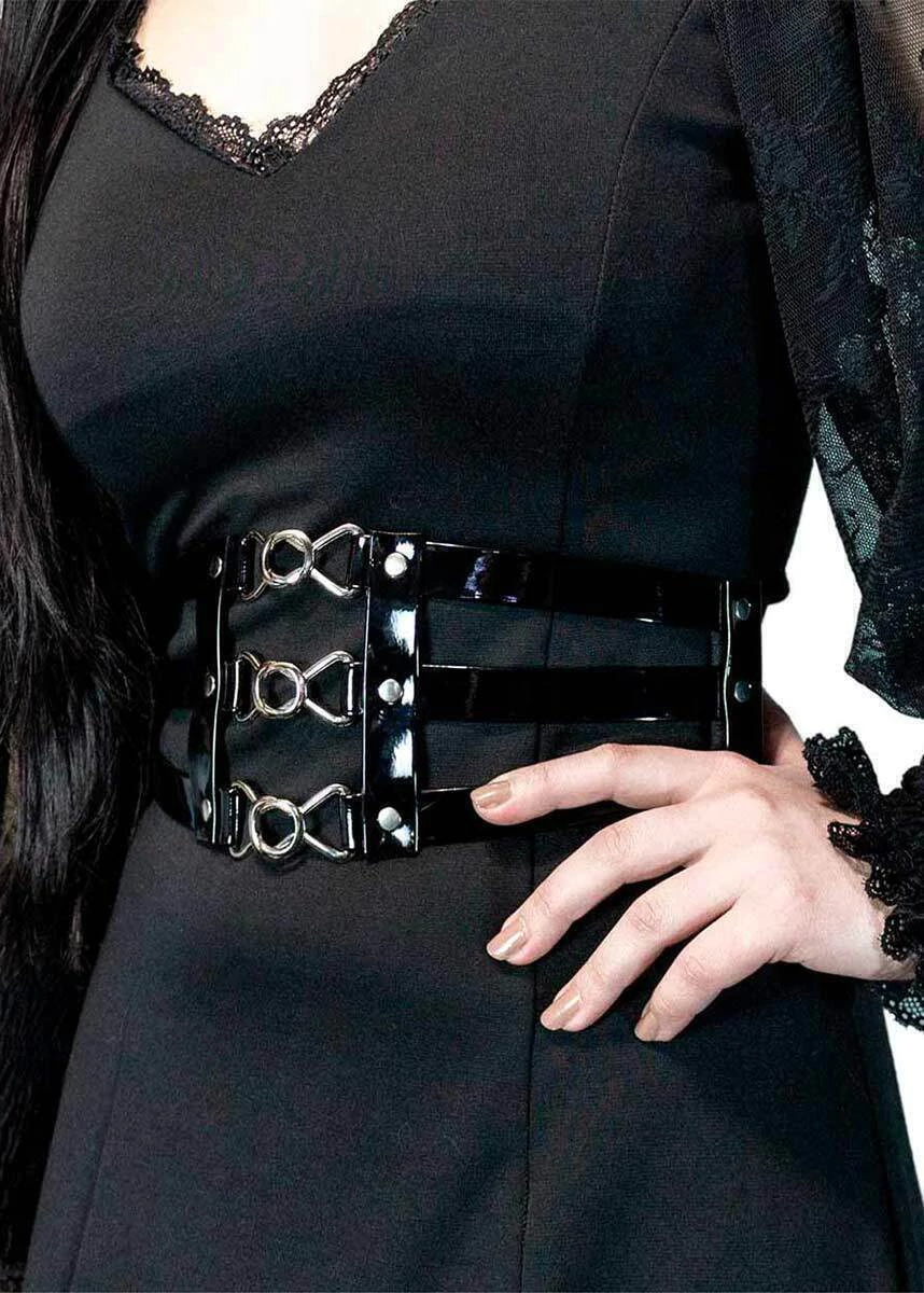 Cinturón Harness Charol