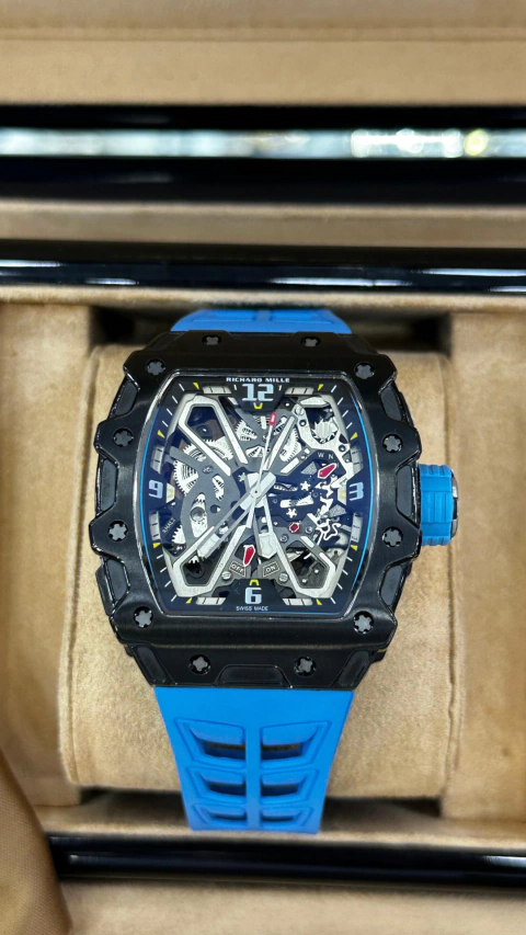 RICHARD MILLE RM 35-03 - BLACK CARBON AZUL