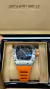 RICHARD MILLE RM 55 - TITANIUM LARANJA na internet