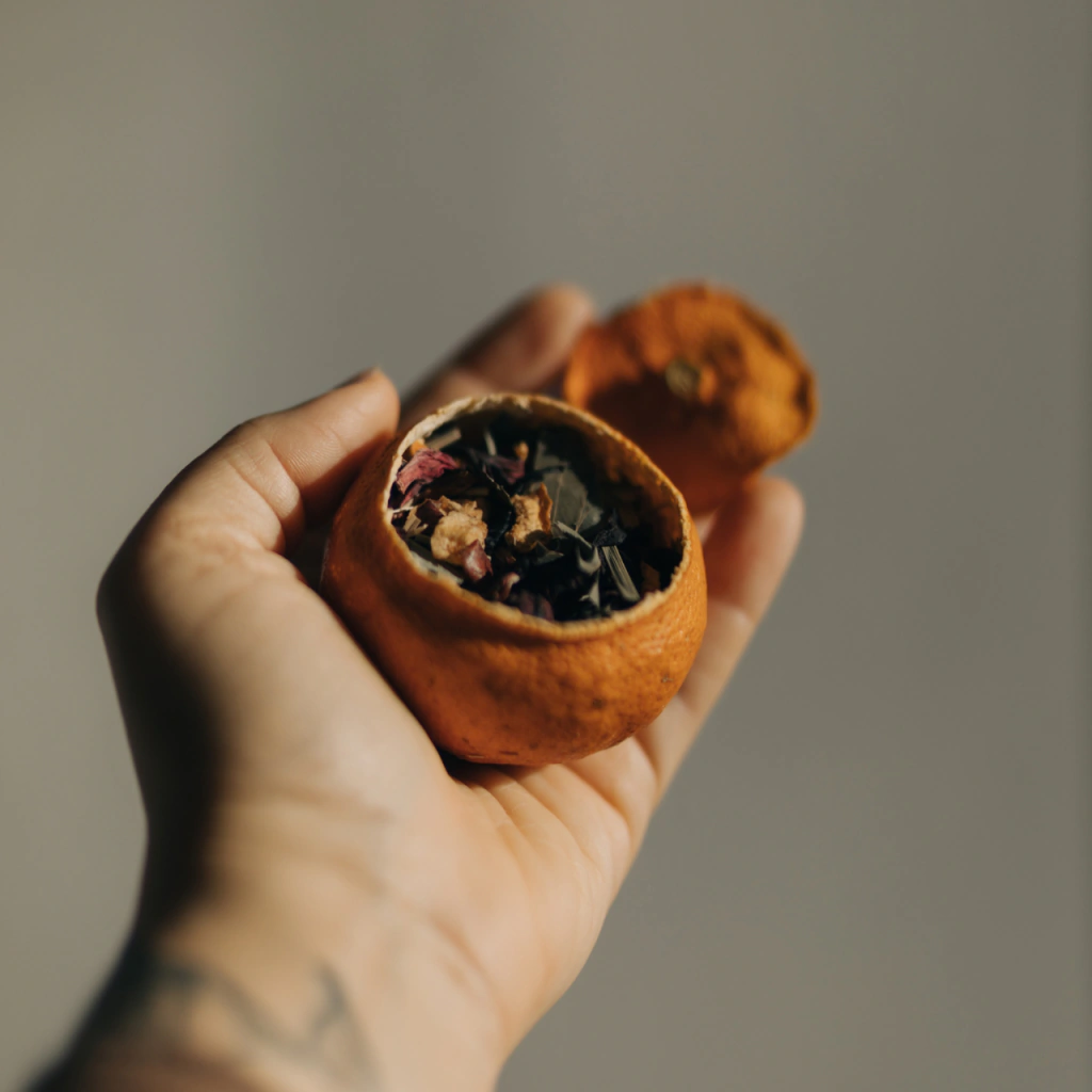 Infusão na tangerina desidratada Chef Mais Leve
