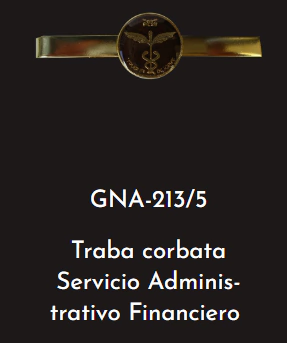 GNA - 213/5 TRABA CORBATA SERVICIO ADMINISTRATIVO FINANCIERO