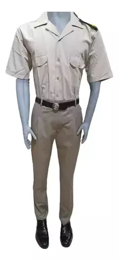 CAMISA GRIS ARENA MANGA CORTA MASCULINO REGLAMENTARIA EJERCITO ARGENTINO - GENDARMERIA NACIONAL ARGENTINA - comprar online