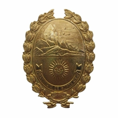 ESCUDO DE GORRA POLICIA DE SANTA CRUZ