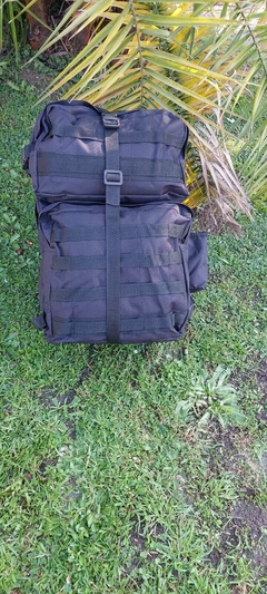 MOCHILA 55 LITROS MOLLE NEGRO - Proveeduria Guemes
