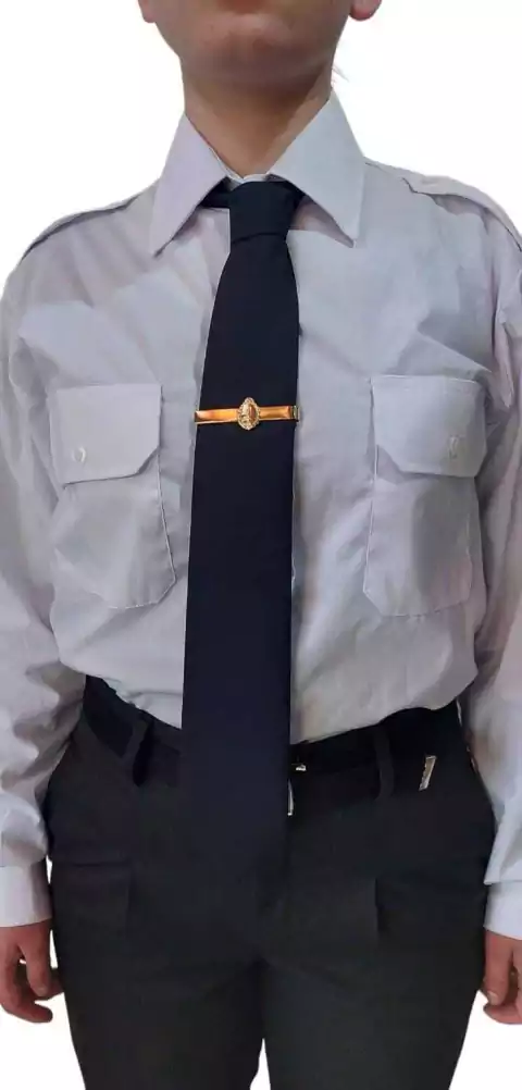 CAMISA BLANCA CON CHARRATERAS MANGA LARGA FEMENINA PSA - comprar online