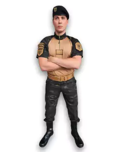 BAJO CHALECO MULTICAM BLACK - tienda online