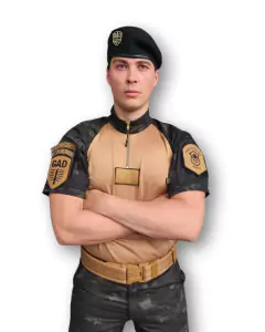 BAJO CHALECO MULTICAM BLACK