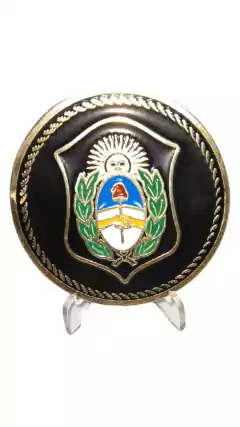 MONEDA PROTOCOLAR GPM Y ATRIL + FUNDA DE REGALO en internet