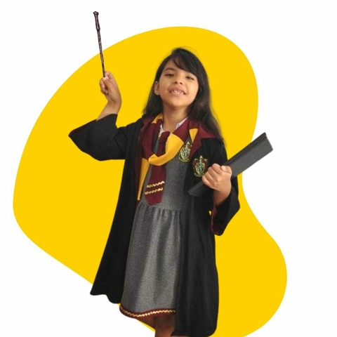 Fantasia Vestido Hermione Harry Potter + Capa - comprar online