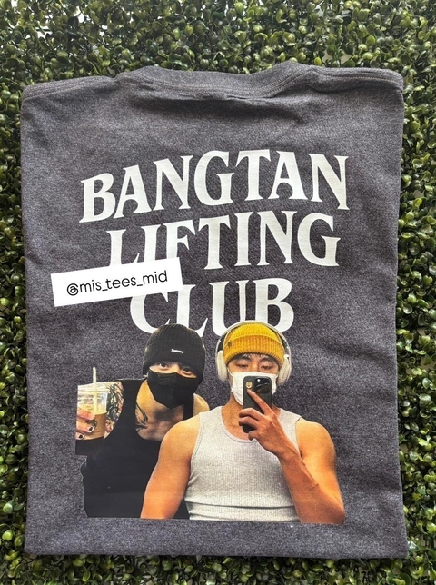 Playera V & JK Bangtan Lifting Club