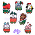 BT21 Carritos navideños