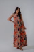 Vestido Plissado Floral - Chikérrima