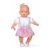 Boneca Nenezinho Bebê Newborn Reborn Vestido Rosa Estrela - comprar online
