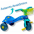 TRICICLO INFANTIL TICO TICO MAGIC TOYS CHICLETE 2510L AZUL - Loja ABC