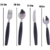 JOGO DE TALHERES COZINHA FAQUEIRO CLASSIC 25PCS na internet