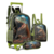 KIT MOCHILA DE RODINHA ESCOLAR 16 T-REX ATTACK TX23016K CLIO
