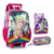 KIT 3 MOCHILA DE RODINHA ESCOLAR 16 UNICORNIO