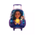 Mochila De Rodinhas G Escolar Wish Disney Princesas