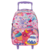MOCHILA DE RODINHA ESCOLAR CUPCAKE DERMIWIL