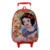 MOCHILA DE RODINHA INFANTIL BRANCA DE NEVE XERYUS