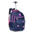Mochila De Rodinhas G Escolar Luluca Youtube Azul