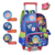 Mochila De Rodinhas Infantil Escolar Gato Galáctico na internet