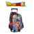 Mochila De Rodinhas Infantil Dragon Ball Z Goku Oficial Clio - comprar online
