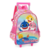 MOCHILA DE RODINHA 16 BABY SHARK - LUXCEL