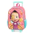 MOCHILA ESCOLAR INFANTIL 16 MASHA E O URSO - LUXCEL - comprar online