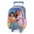 Mochila De Rodinhas Escolar Infantil Encanto Disney Rosa - comprar online