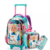 KIT MOCHILA ESCOLAR 13 ALICE - AZUL