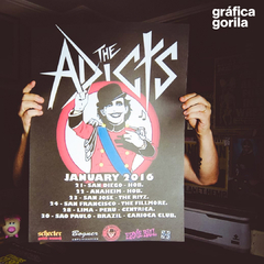 THE ADICTS - January 2016 Tour