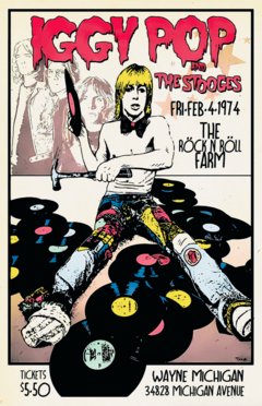 IGGY POP - The Rock n Roll Farm 1974 - comprar online