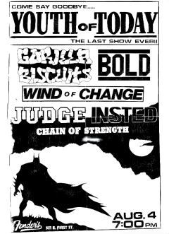 YOUTH OF TODAY - The last show ever! - comprar online